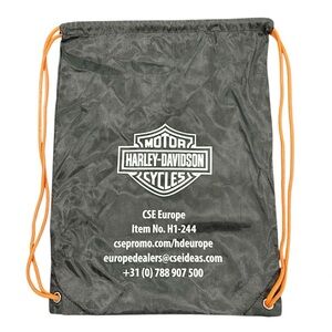 Harley-Davidson Nylon Drawstring Backpack